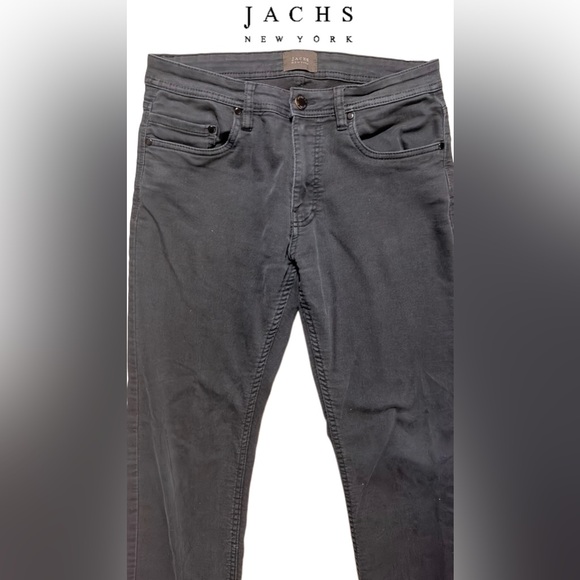 Excellent Jachs New York Classic Black Jeans 32/30 - Picture 6 of 9